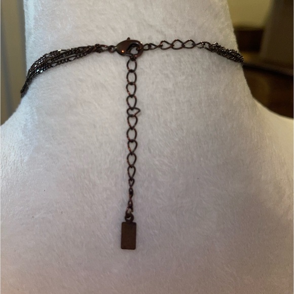 Vintage 1928 Multi-Strand Sparkling Beaded Chain Adjustable Necklace - Picture 4 of 5